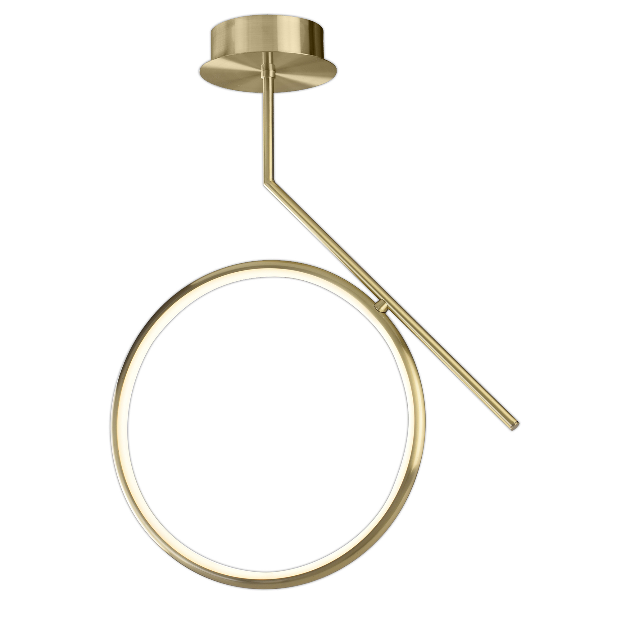 M6583  Olimpia Ceiling 25W LED Satin Gold